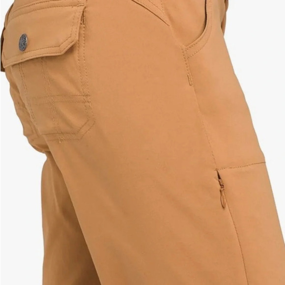 PrAna Halle Wm’s Straight Stretch Pant Hiking Travel Pant Roll up to Cap… - Picture 8 of 11